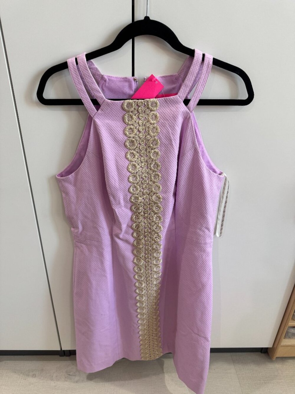 NWT Lilly Pulitzer Pearl Stretch Shift in Lilac Freesia